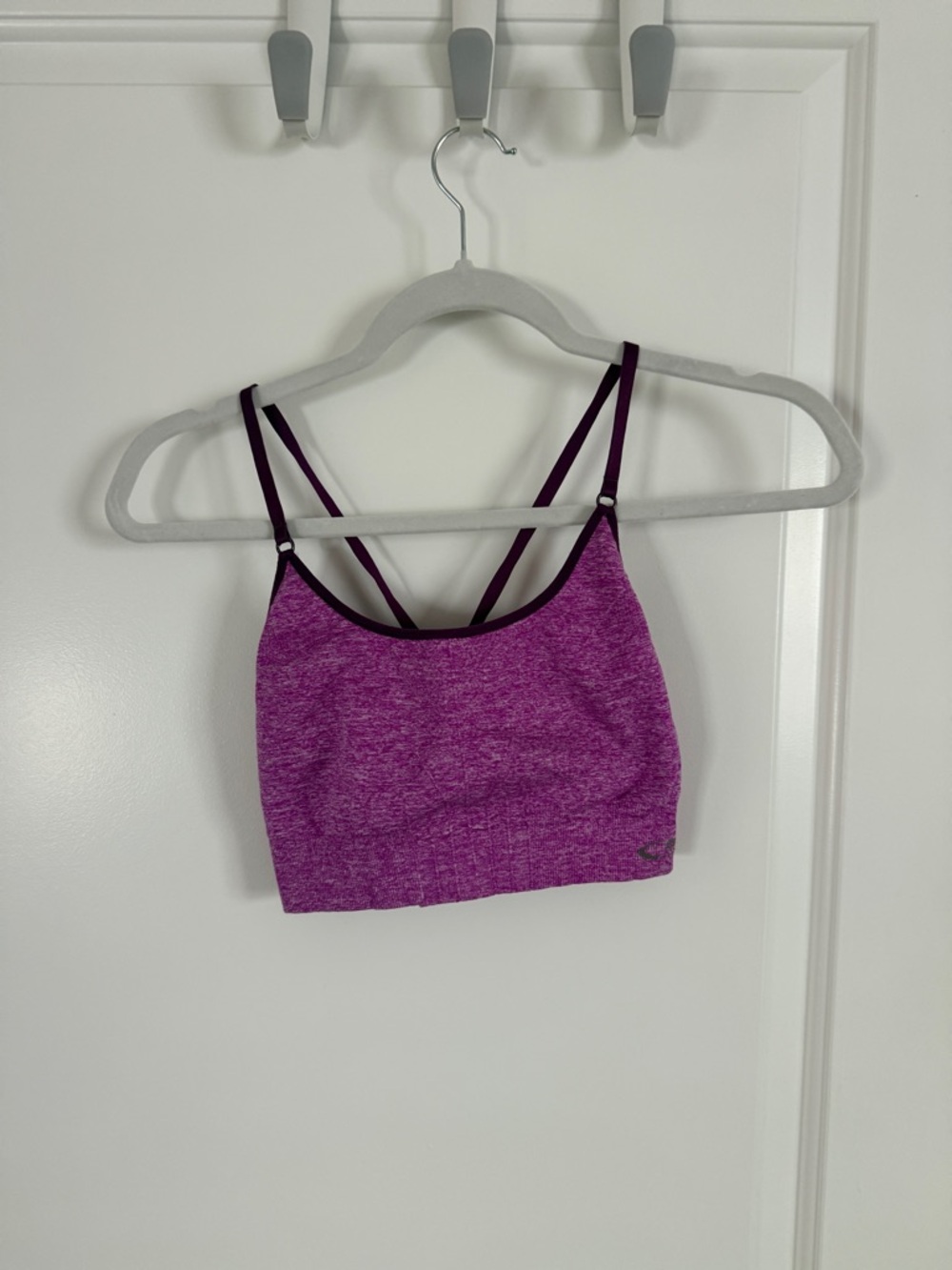 Champion Purple Heather Sports Bra